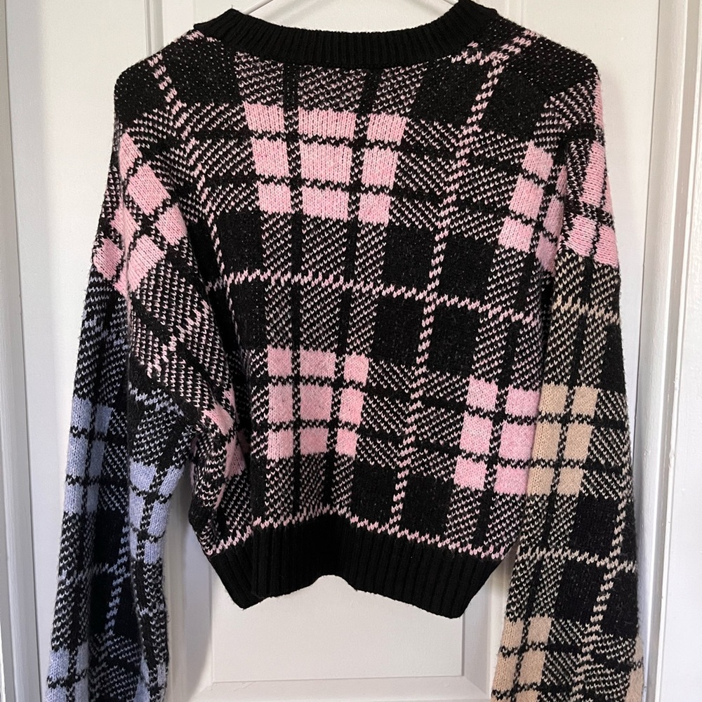 ASOS Multicolored Cropped Sweater - Picture 3 of 4